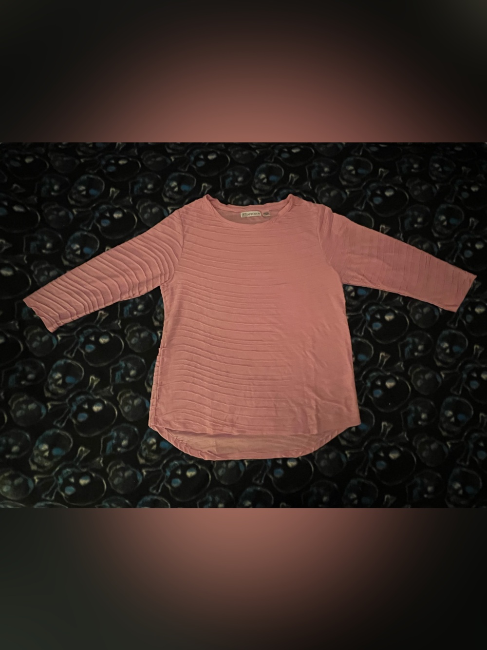 I.B. Diffusion 3/4 Sleeve Ribbed Top